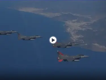 بالفيديو | | عقب إحالة ملفها لمجلس الأمن.. تركيا تسيّر مقاتلاتها في أجواء شمال قبرص - وكالة ستيب نيوز