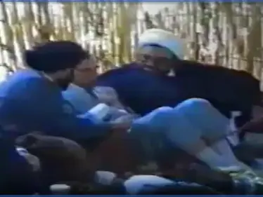 فيديو مسرب لـ غازي كنعان وهو يدّخن النرجيلة وبرفقته حسن نصرالله والطفيلي - وكالة ستيب نيوز