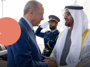 تفاصيل لقاء رئيس دولة الإمارات وأردوغان في أبوظبي - وكالة ستيب نيوز