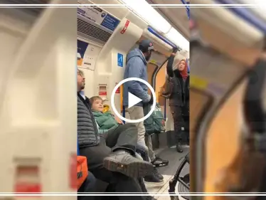بالفيديو|| هكذا بررت السيدة المسلمة التي دافعت عن اليهودي في مترو لندن موقفها - وكالة ستيب نيوز