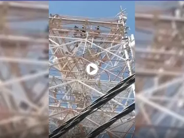 بالفيديو|| محاولة انتحار جماعية في الأردن من على أعلى برج للاتصالات وسط انتشارٍ أمني كثيف - وكالة ستيب نيوز