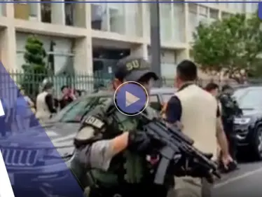 بالفيديو|| بعد الانقلاب عليه وعزله.. مشاهد من اعتقال رئيس البيرو - وكالة ستيب نيوز