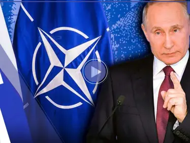 بالفيديو|| بوتين يظهر فجأة في مؤتمر للناتو ويقاطع خطاب ينس ستولتنبرغ - وكالة ستيب نيوز