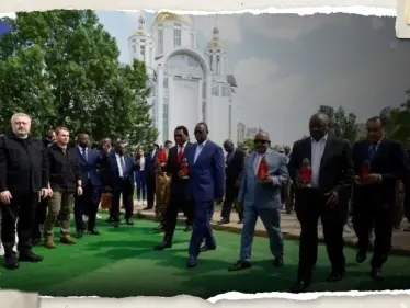 دولة أوروبية تحرج الوفد الأفريقي قبل وصوله لأوكرانيا.. وتدفعه لهذا العمل - وكالة ستيب نيوز