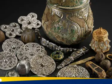 اكتشاف قطع أثرية برونزية ظهرت في رسوم تعود للأساطير التاريخية - وكالة ستيب نيوز