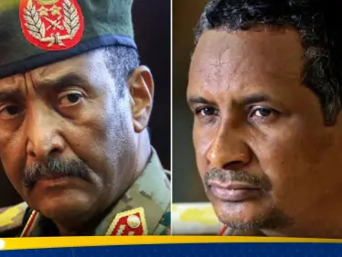 للمرة الأولى منذ بدء الحرب في السودان.. البرهان وحميدتي يعقدان لقاءً وجهاً لوجه - وكالة ستيب نيوز