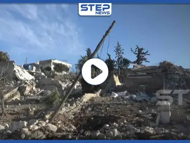 شاهد حجم الدمار داخل النقاط التركية التي قُتل فيها عشرات الجنود الأتراك ببلدة بليون - وكالة ستيب نيوز