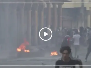 شاهد بالفيديو || 5 قتلى في احتجاجات العراق والمتظاهرون يقطعون جسر الأحرار - وكالة ستيب نيوز
