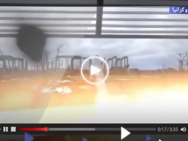 من قمرة القيادة.. شاهد كيف نجت دبابة روسية وطاقمها من قذيفة أوكرانية مباشرة - وكالة ستيب نيوز