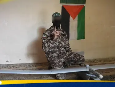 شاهد|| القسام تستولي على طائرة استطلاع إسرائيلية خلال مهمة استخباراتية لها شمال غزة - وكالة ستيب نيوز