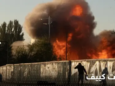 بالفيديو|| لحظة تحول طائرة "كاميكاز" لقذيفة وضرب هدف في كييف - وكالة ستيب نيوز