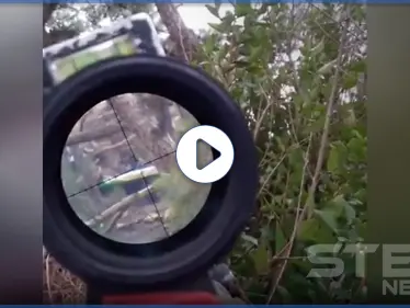 بالفيديو|| لحظة رصد عنصر نظام سوري خلال قيامه بفعل غريب على جبهات اللاذقية - وكالة ستيب نيوز