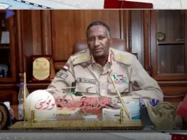 السودان.. نائب "حميدتي" يعلق على قرار العقوبات الأمريكية بحقه ومرسوم حل الدعم السريع - وكالة ستيب نيوز