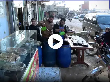 أجواء رمضان في يومه الرابع بمخيمات النازحين السوريين على الحدود السورية التركية شمال إدلب - وكالة ستيب نيوز