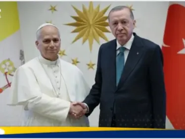 أردوغان يستقبل بابا الفاتيكان وتحذير من حرب عالمية ثالثة "تجري بالتقسيط" ودعوة للسلام - وكالة ستيب نيوز