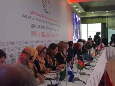 مؤتمر دولي بإسطنبول يُطالب بـ الإفراج عن المعتقلات في سوريا - وكالة ستيب نيوز