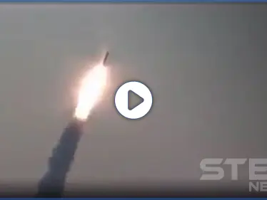 بالفيديو|| صاروخين إيرانيين بعيدي المدى باسم سليماني والمهندس - وكالة ستيب نيوز