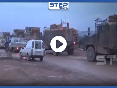 عقب تهديدات أردوغان للأسد.. كاميرة "ستيب" ترصد دخول أرتال تركية ضخمة إلى إدلب - وكالة ستيب نيوز