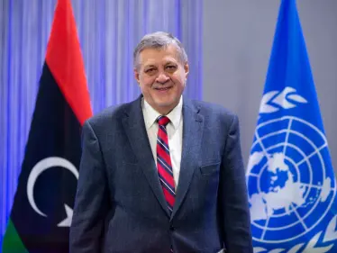 المبعوث الأممي إلى ليبيا يدعو لوقف التدخلات بالشأن الليبي ويتفق مع حفتر على أمور هامة - وكالة ستيب نيوز