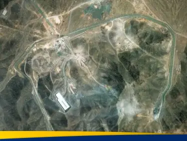 شاهد|| الأقمار الاصطناعية توثق تطوراً جديداً في منشأة فوردو النووية - وكالة ستيب نيوز