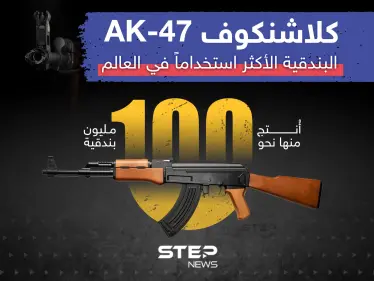 البندقية الأكثر استخداماً في العالم ... AK-47 - وكالة ستيب نيوز