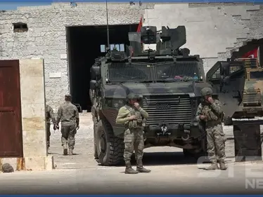 عدسة ستيب ترصد استنفار ضباط وعناصر أتراك شرق إدلب بالتزامن مع عمليات تحصين في المنطقة - وكالة ستيب نيوز