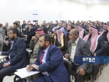 الجلسة الأولى لمجلس الشورى في معبر باب الهوى الحدودي - وكالة ستيب نيوز