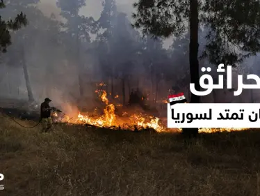 لليوم الثالث.. حرائق ضخمة مستمرة في شمال لبنان وتمتد إلى سوريا (فيديو) - وكالة ستيب نيوز