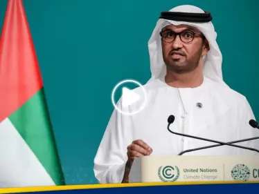 رئيس "كوب 28" يدعو الدول لإنجاز المهمة.. وفيديو له يثير تفاعلاً على التواصل الاجتماعي - وكالة ستيب نيوز