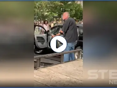 بالفيديو || شبيح يظن نفسه 