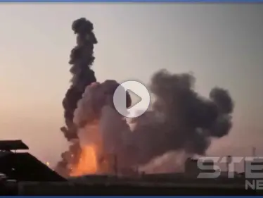 بالفيديو|| عقب ساعات من بيان داعش.. انفجارات ضخمة بمستودع أسلحة في المشيرفة بـ الحسكة - وكالة ستيب نيوز