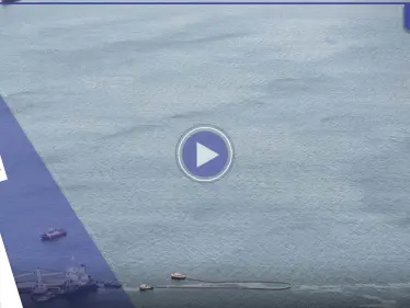 بالفيديو|| نسف زورق أوكراني حاول التسلل قرب محطة زابوريجيا النووية - وكالة ستيب نيوز