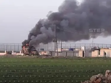 بالفيديو|| قتيل وجرحى أتراك بقصف صاروخي لقسد استهدف وسط مارع شمالي حلب - وكالة ستيب نيوز