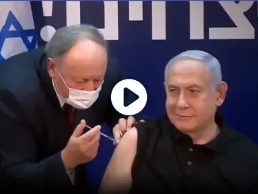 بالفيديو|| نتنياهو يتلقى لقاح كورونا.. ومستشفى أمريكي يعلق تطعيم موظيفه بسبب ظهور أعراض سلبيه - وكالة ستيب نيوز