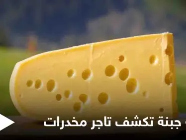 قطعة جبنة توقع تاجر ممنوعات طال البحث عنه في يد العدالة - وكالة ستيب نيوز