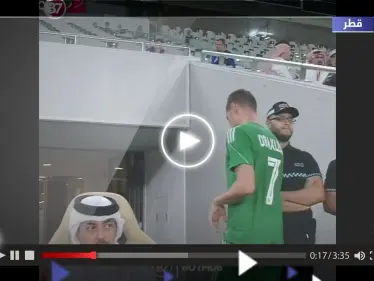 شاهد|| لقطة مثيرة للجدل في الدوري القطري.. لاعب يغادر الملعب قبل انتهاء المباراة! - وكالة ستيب نيوز