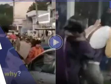 فتاتان تعتديان على والدهما بالضرب المبرح وتسحلانه وسط الطريق في الهند بسبب زوجته الثانية (فيديو) - وكالة ستيب نيوز