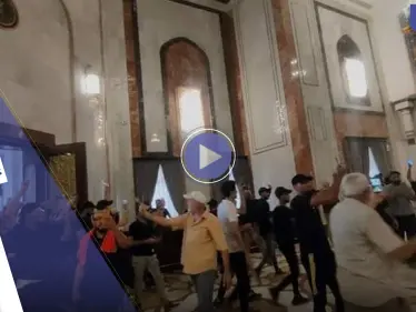 بالفيديو|| فوضى في بغداد.. محتجون في غرفة نوم الرئيس وتحركات داخل السفارة الأمريكية - وكالة ستيب نيوز