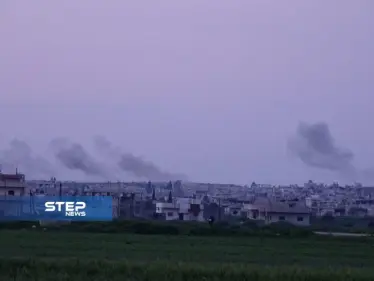 صور لقصف على بلدات و قرى في ريف حماة - وكالة ستيب نيوز