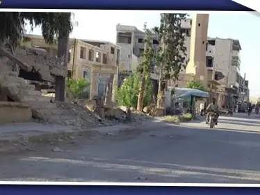 خاص || ما حقيقة العبارات التي كتبها "داعش" على جدران القريتين شرقي حمص؟ - وكالة ستيب نيوز