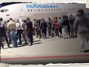 بالفيديو|| بحثوا عن إسرائيليين.. روسيا تتدخل بعد اقتحام محتجين مطاراً في داغستان - وكالة ستيب نيوز