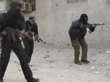 مجهولون يُهاجمون مقر المخابرات الجوية داخل مبنى حزب البعث بدرعا - وكالة ستيب نيوز