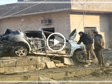 شاهد قتلى وجرحى بقصف جوّي روسي وسوري على بلدات غرب حلب (فيديو) - وكالة ستيب نيوز