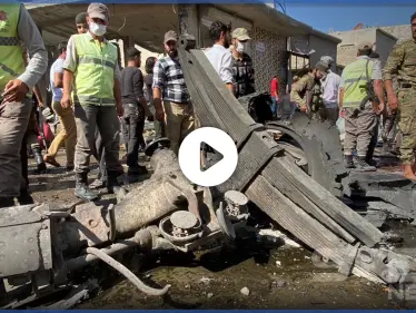 كاميرا مراقبة توثق لحظة انفجار الشاحنة في مدينة الباب شمال حلب.. ووثائق تكشف مصدرها - وكالة ستيب نيوز