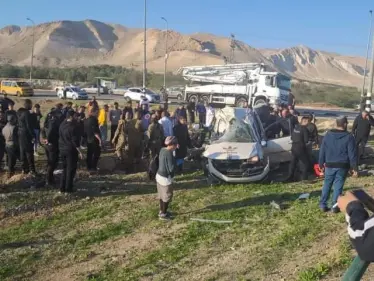 فلسطين.. حادث مروري خطير قرب أريحا يخلّف قتلى وجرحى (صور) - وكالة ستيب نيوز