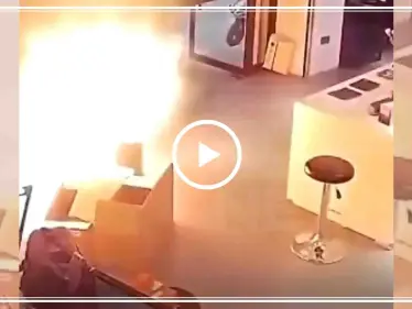 احذروا بطاريات السيارات أثناء شحنها في المنزل، فيديو صادم للحظة انفجار إحداها والتفاصيل (فيديو) - وكالة ستيب نيوز