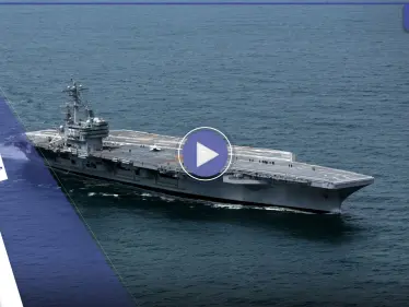 بالفيديو || حاملة الطائرات الأمريكية تُبحر في المياه الأوروبية استعداداً للحرب - وكالة ستيب نيوز