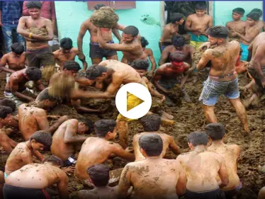 بالفيديو|| آلاف القرويين يتقاذفون روث البقر في الهند طلباً للسلام.. والصحة الهندية تؤكد انهيارها أمام كورونا - وكالة ستيب نيوز