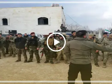 بالفيديو|| 200 مقاتل من فصائل المعارضة السورية المدعومة تركيًا يتوجهون لجبهات إدلب - وكالة ستيب نيوز