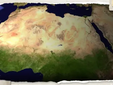 خريطة للوطن العربي في مصر لا تتضمن دولة تثير الجدل والخارجية تتحرك - وكالة ستيب نيوز